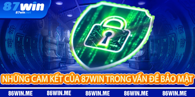 Chính sách bảo mật 87Win - An tâm cá cược, dữ liệu luôn an toàn 2 Những cam kết của 87Win trong vấn đề bảo mật